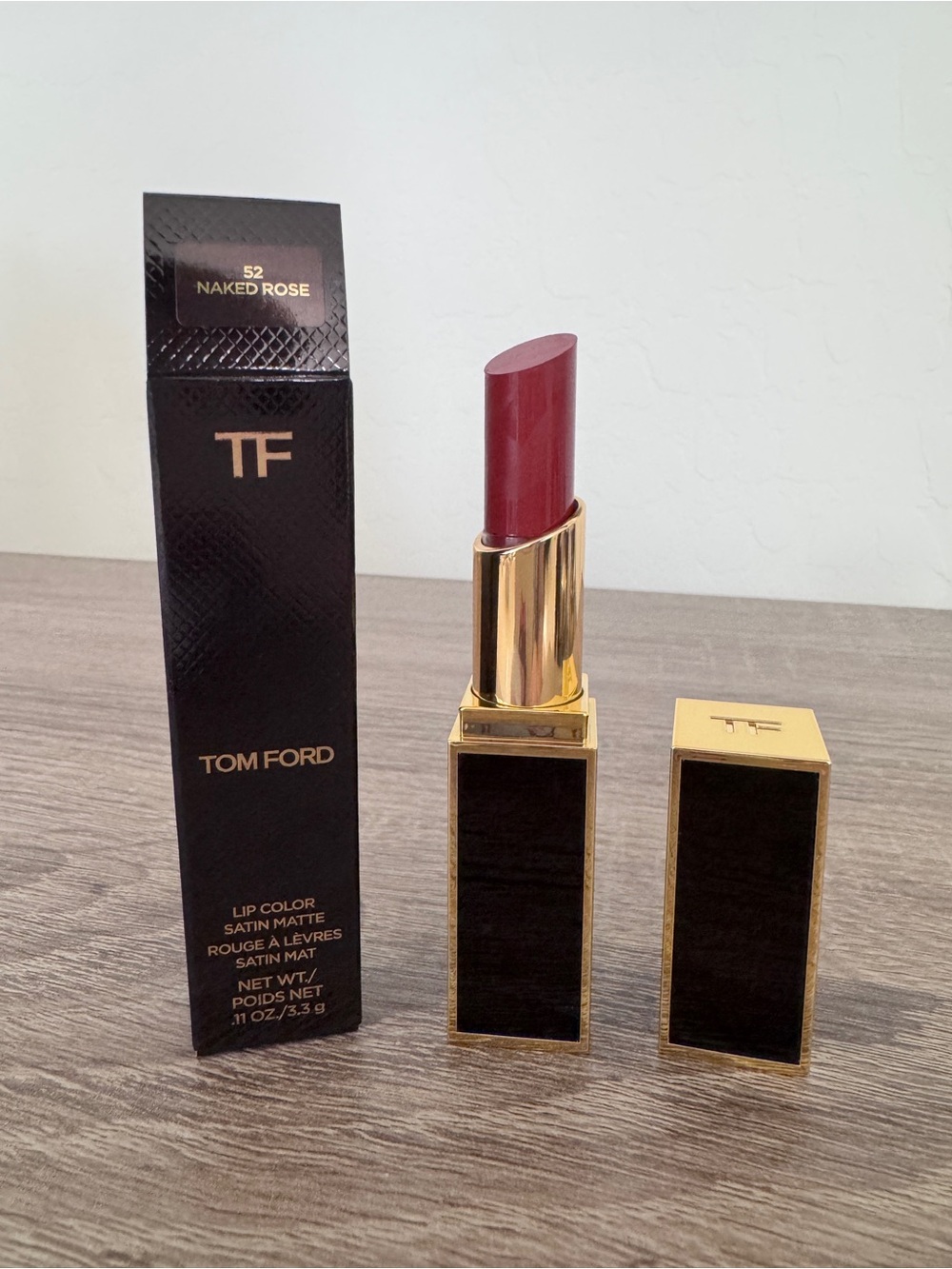 Tom Ford Satin Matte Lip Color 52 Naked Rose